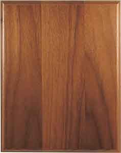 9 x 12 genuine walnut plaque for custom laser engraving