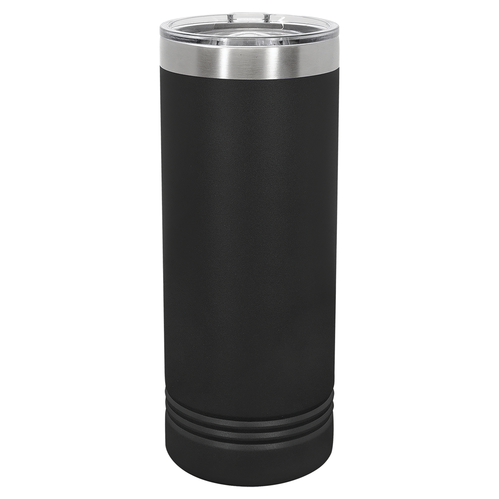 Custom engraved Black Polar Camel 22 oz skinny tumbler