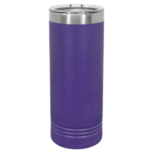 Purple Polar Camel 22 oz skinny tumbler