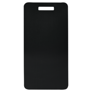 Black Anodized Aluminum Luggage tag blank