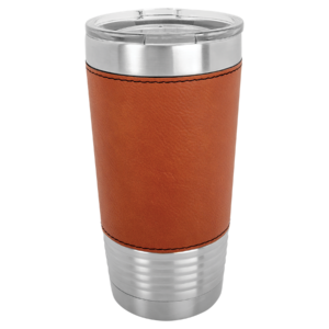 Blank Dark Brown Leatherette Polar Camel 20 oz Tumbler Custom Polar Camel Tumbler