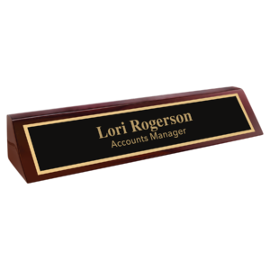 Piano Finish Desk Wedges have a high gloss piano finish. They are available in Rosewood Piano Finish and Black Piano Finish. They are available in 8 ½ and 10 ½ inches.